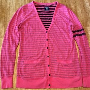 Pink Victoria’s Secret cardigan